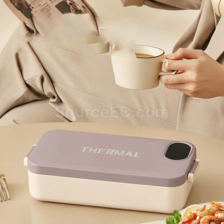 Customization Smart Heating and Insulating Stainless Steel Lunch Box Corporate Gifts