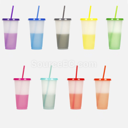Customization Temperature-sensitive color-changing sippy cup Corporate Gifts