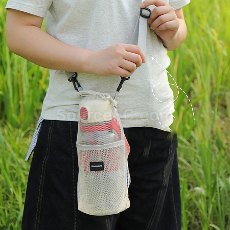 Customization Mesh crossbody cup sleeve Corporate Gifts