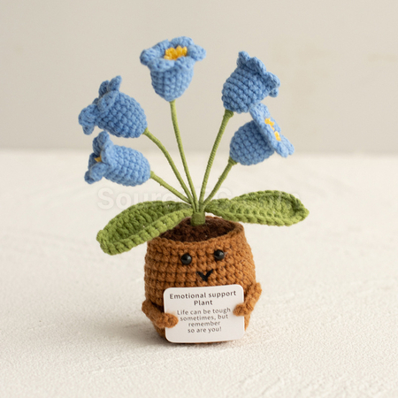 Customization Knitted flower plant pot Corporate Gifts