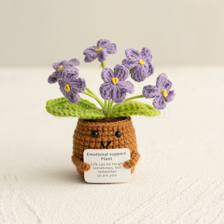 Customization Knitted flower plant pot Corporate Gifts