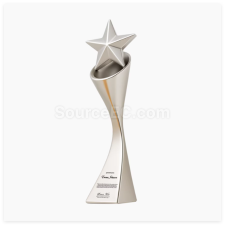 Customization Metal Star Trophy Corporate Gifts