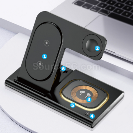 Customization 3-in-1 Magnetic Wireless Charger Corporate Gifts