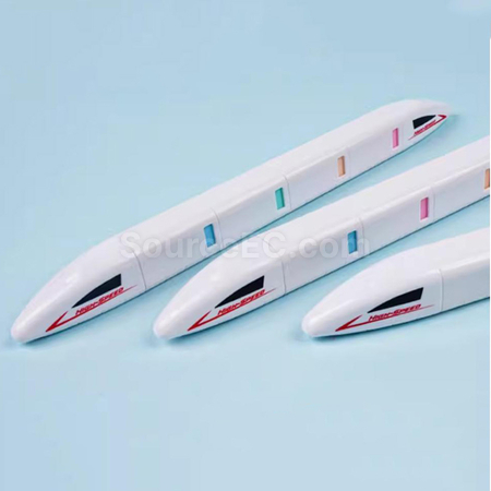 Customization High Speed Rail Shaped Fluorescent Pen Corporate Gifts