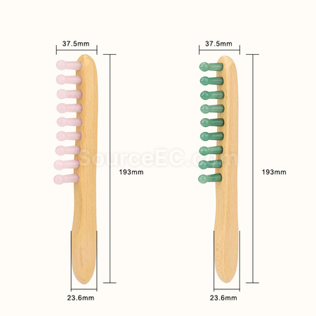 Customization Jade massage comb Corporate Gifts