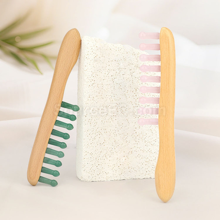 Customization Jade massage comb Corporate Gifts
