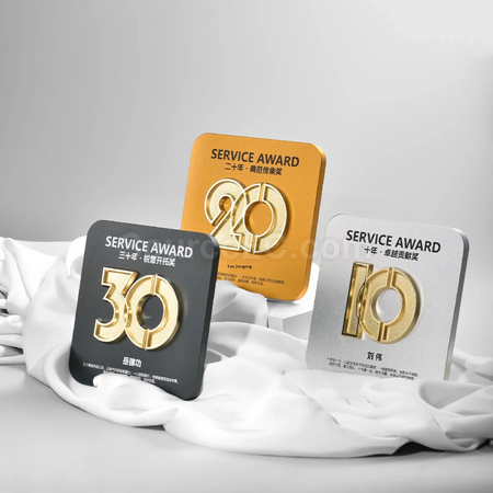 Customization Anniversary Shield Corporate Gifts