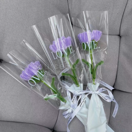 Customization Pipe cleaner carnation bouquet Corporate Gifts