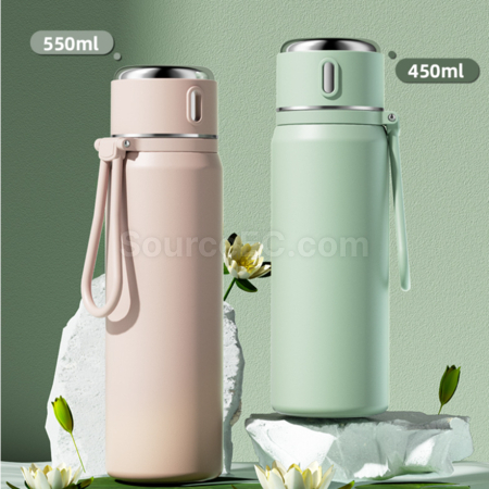 Customization Food-Grade 316 Stainless Steel Portable Thermos Cup Corporate Gifts