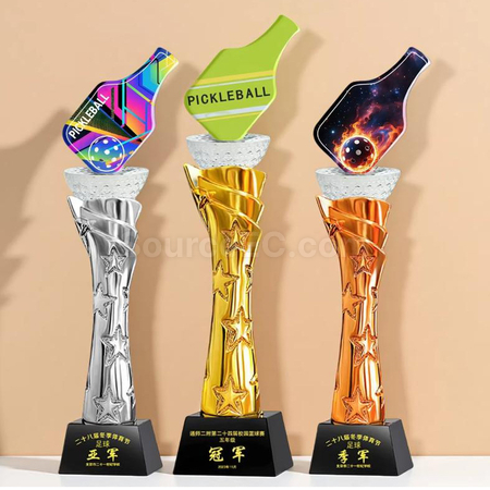 Customization Pickleball Trophy Corporate Gifts