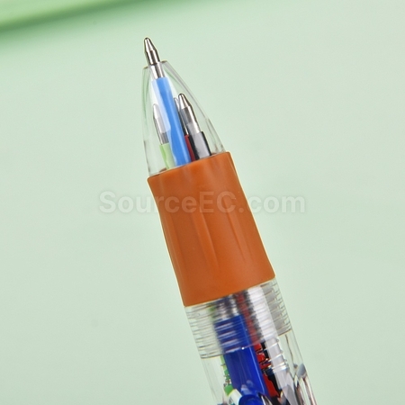 Customization Creative Spherical Four Color Pen Corporate Gifts