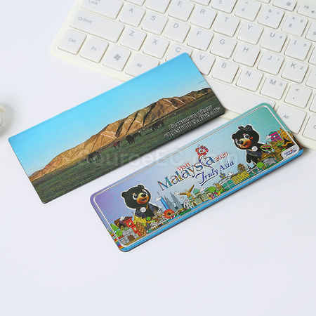 Customization Customized aluminum foil scenic refrigerator magnets Corporate Gifts