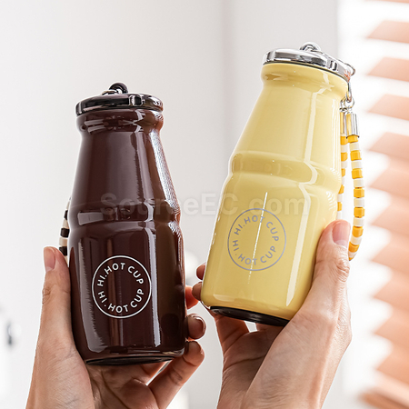 Customization 316 Stainless Steel Handheld Milk Thermos Cup Corporate Gifts