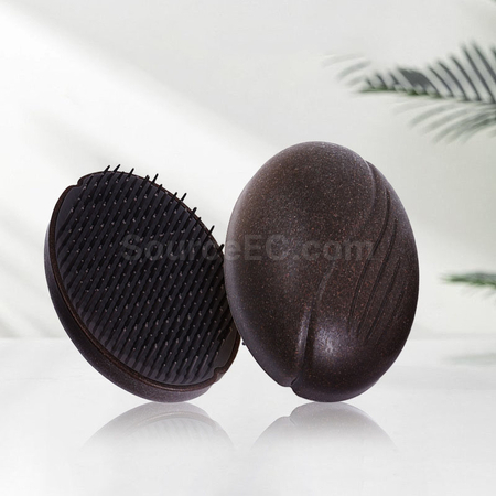 Customization Coffee Grounds Hair-Smoothing Massage Comb Corporate Gifts