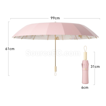 Customization Reinforced Double Folding Umbrella Corporate Gifts