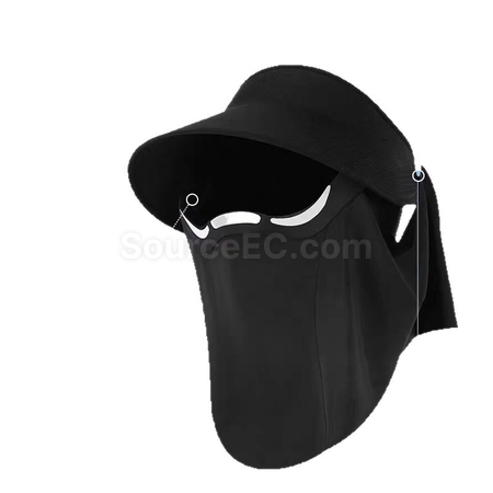 Customization Magnetic Sun Protection Hat with Face Cover Corporate Gifts