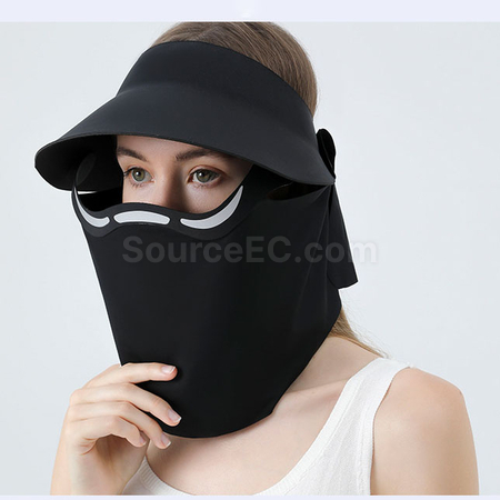 Customization Magnetic Sun Protection Hat with Face Cover Corporate Gifts