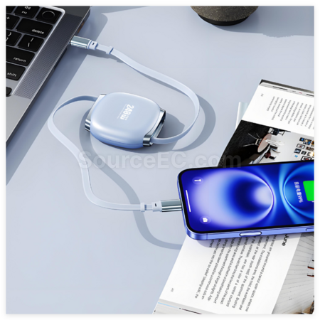 Customization 240W Retractable Fast charging Data Cable Corporate Gifts