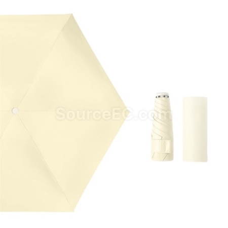 Customization Retractable Five-Fold Portable Sun Umbrella Corporate Gifts