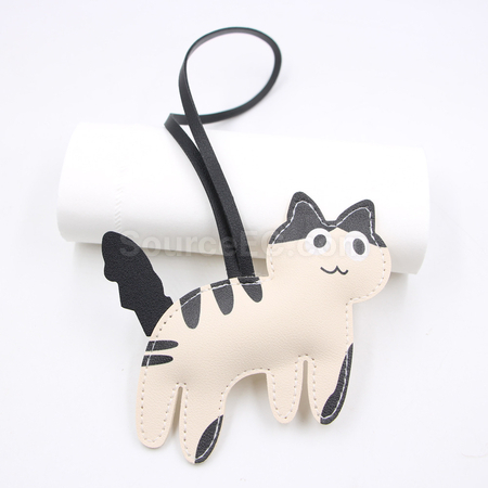 Customization Leather sausage dog pendant Corporate Gifts