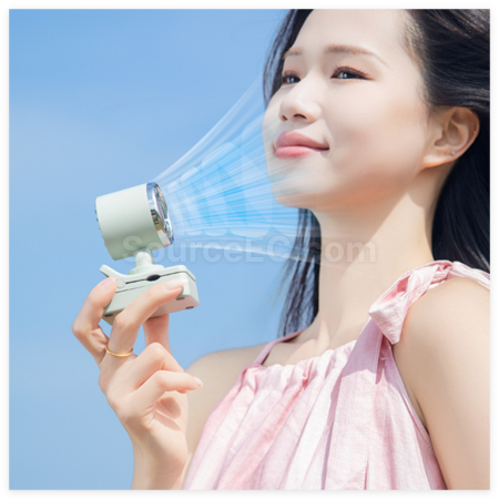 Customization Mini Clip-On Handheld Neck Fan (BSMI Certified) Corporate Gifts