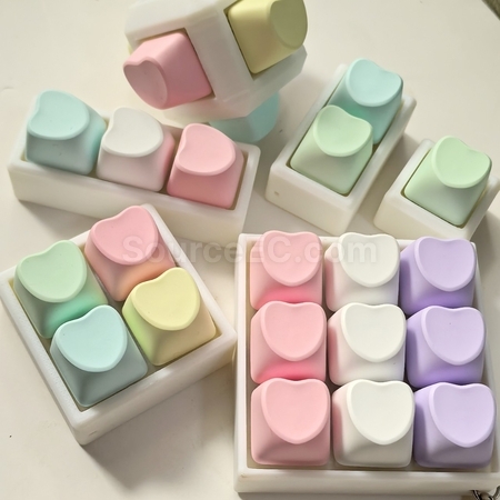 Customization Custom Heart-shaped Button Stress Relief Toy Corporate Gifts