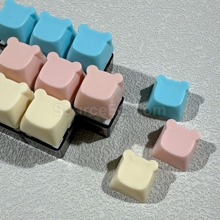 Customization Custom Bear Head Button Stress Relief Toy Corporate Gifts