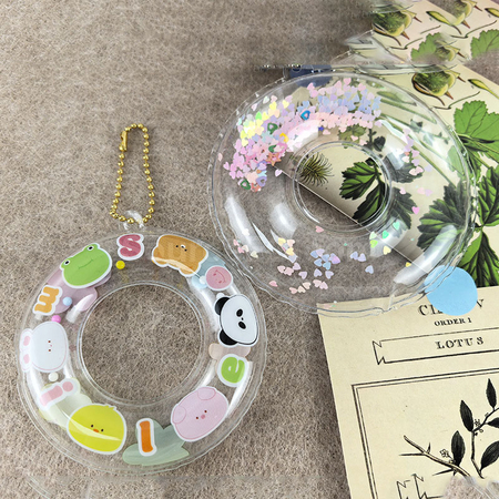 Customization Customizable Inflatable Swimming Ring Pendant Corporate Gifts