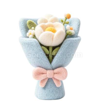 Customization Fur Flower Bouquet Corporate Gifts