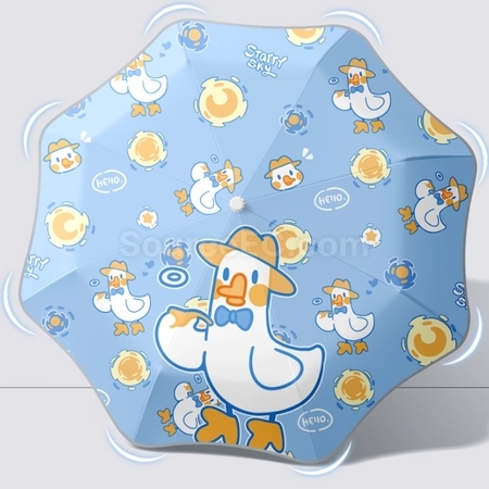 Customization Cat Paw Fully Automatic Anti-Rebound Children's Folding Umbrella Corporate Gifts