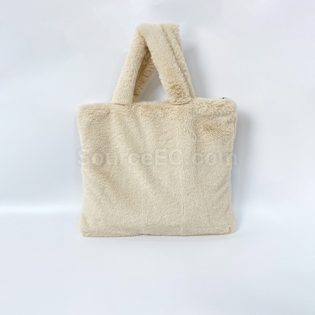 Customization Plush bag rabbit fur bag Corporate Gifts