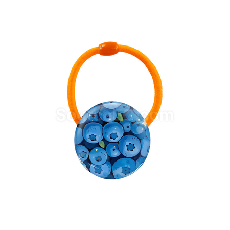 Customization 32MM Provided Image For Making A Button Hair Tie Corporate Gifts