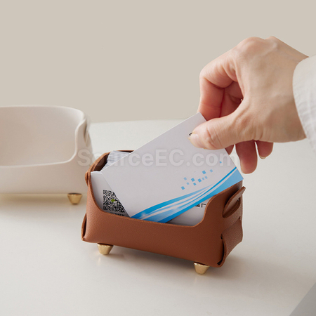 Customization Leather Business Card Holder Corporate Gifts