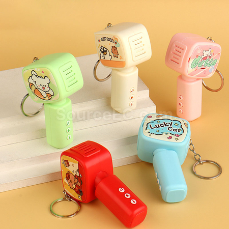 Customization Microphone Recorder Keychain Corporate Gifts