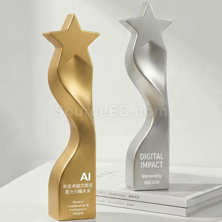 Customization Creative Resin Trophy Corporate Gifts