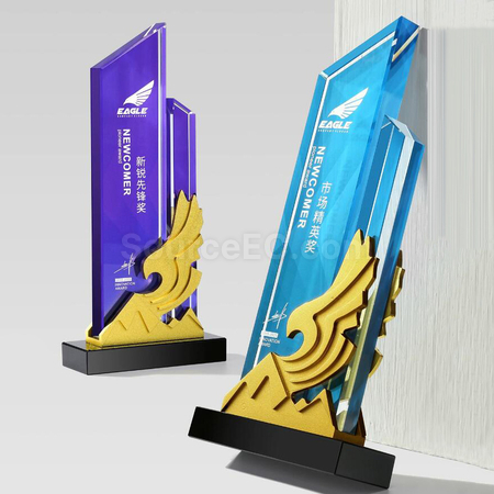 Customization Crystal Trophy Corporate Gifts