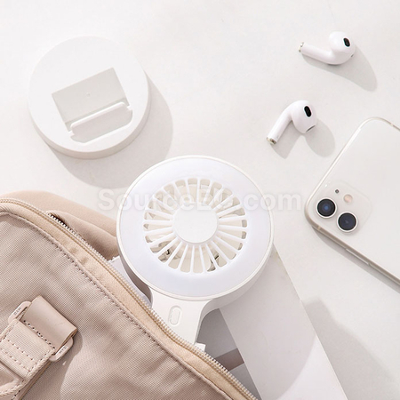 Customization Mini fan fill light with clip Corporate Gifts