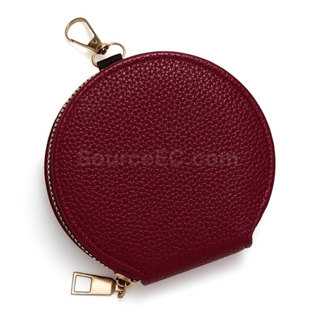 Customization Mini Round Zipper Coin Purse Corporate Gifts