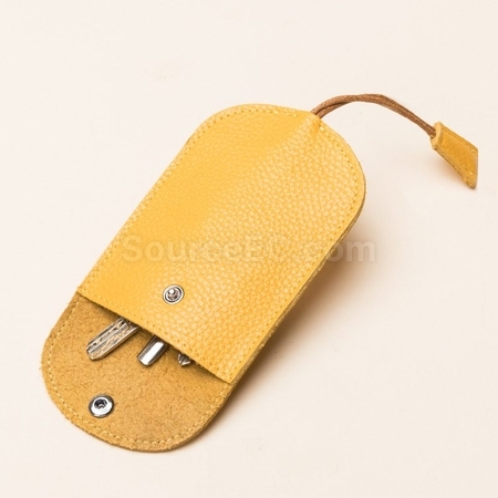 Customization Genuine Leather Key Organizer Corporate Gifts