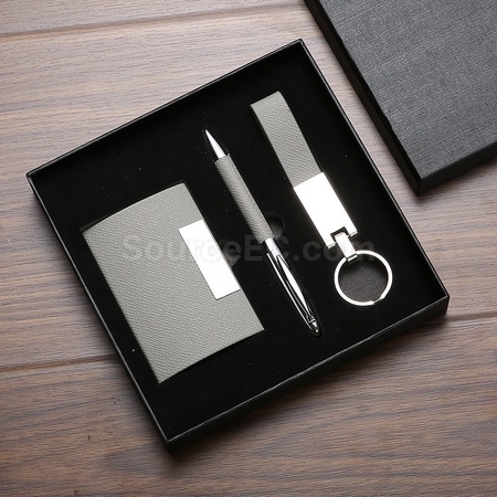 Customization Metal Business Card Holder Set Corporate Gifts