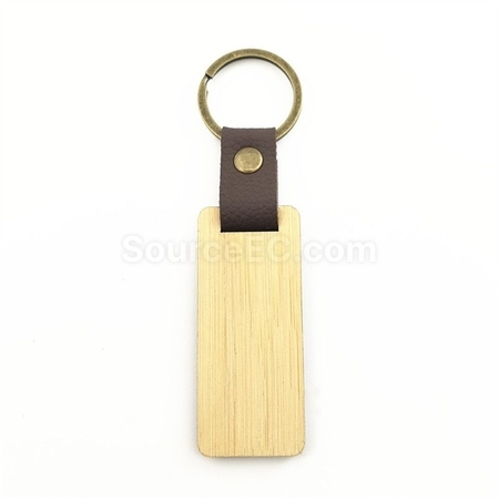 Customization Wooden Keychain Corporate Gifts