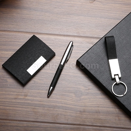 Customization Metal Business Card Holder Set Corporate Gifts