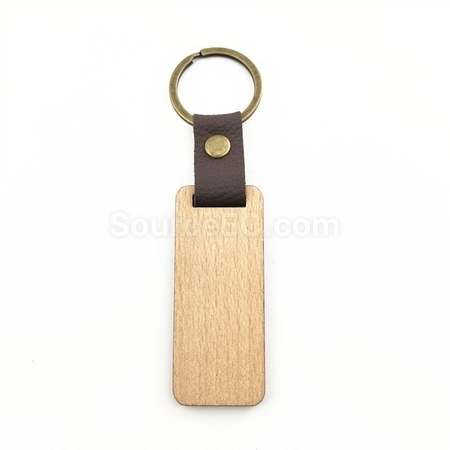 Customization Wooden Keychain Corporate Gifts
