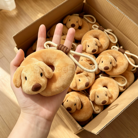Customization Cute dog pendant doll keychain Corporate Gifts