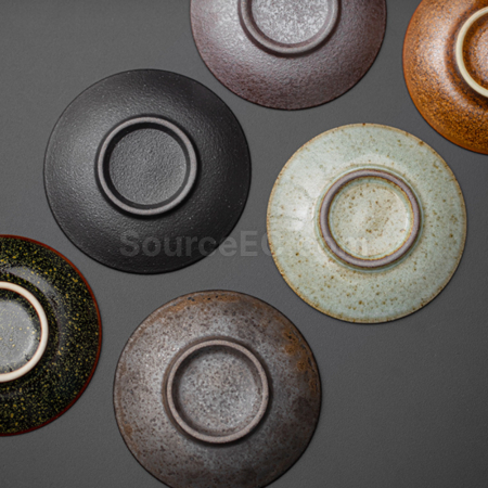 Customization Chinese Retro Ceramic Small Plate Corporate Gifts
