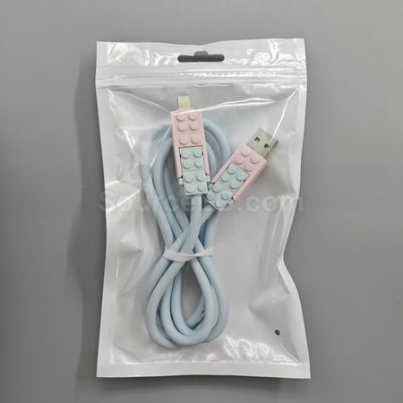 Customization 4-in-1 Building Block Charging Cable Corporate Gifts