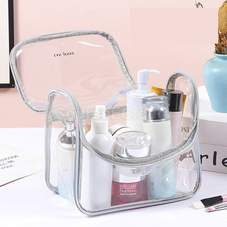 Customization PVC Transparent Waterproof Makeup Bag Corporate Gifts