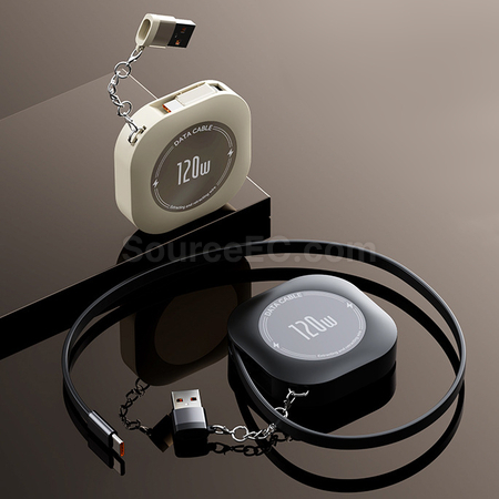 Customization Retractable Storage Fast Charging Data Line Corporate Gifts