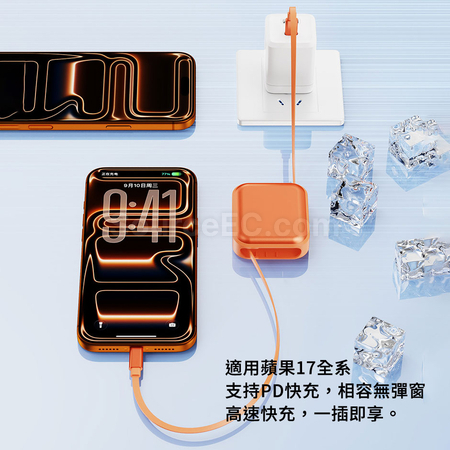 Customization 240W Retractable Dual Type-C Charging & Data Cable Corporate Gifts