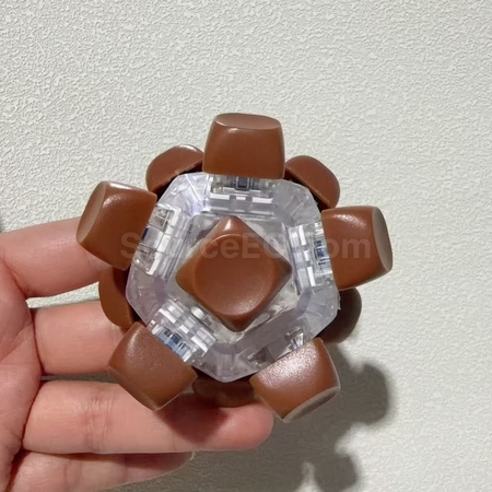 Customization 12-Key Round Ball Fidget Stress Relief Toy Corporate Gifts